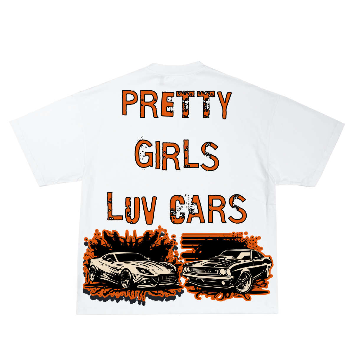 "PRETTY GIRLS LUV CARS" Tee