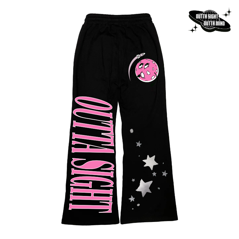 'OUTTA SIGHT' Baggy Streetwear Sweatpants